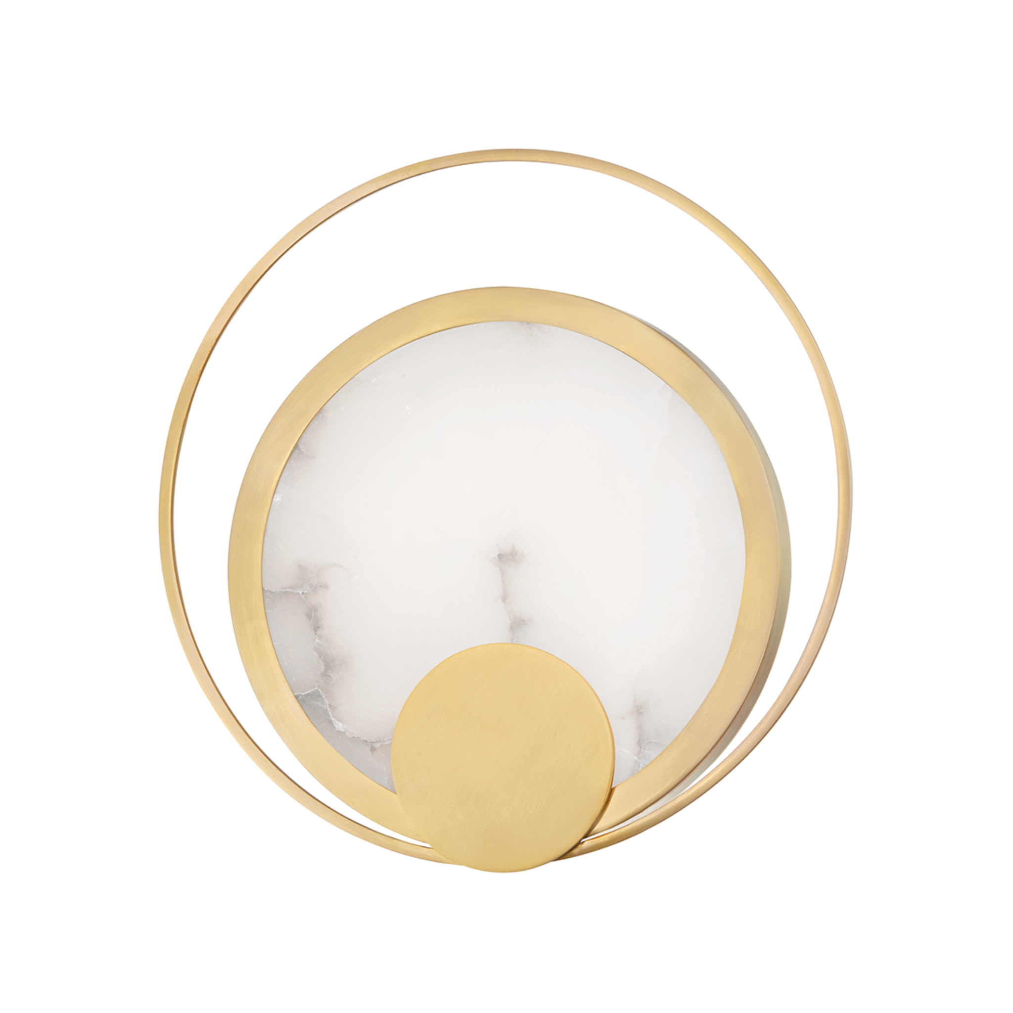 Coil Wall Light (Aged Brass) 1560-AGB-CE - Hudson Valley - Luxury Lighting Boutique