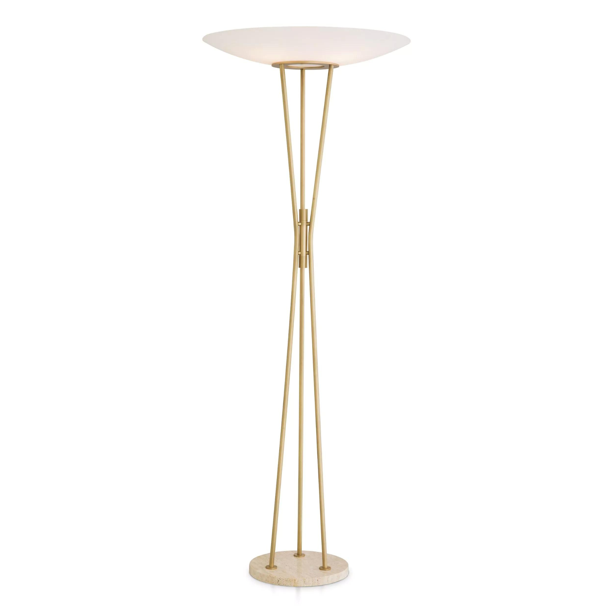 Collina (Antique Brass Finish) Floor Lamp - Eichholtz - Luxury Lighting Boutique