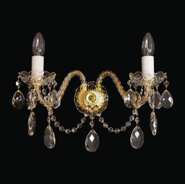 Comitessa 2 Wall Light (Gold/Silver) - Wranovsky - Luxury Lighting BoutiqueWranovsky