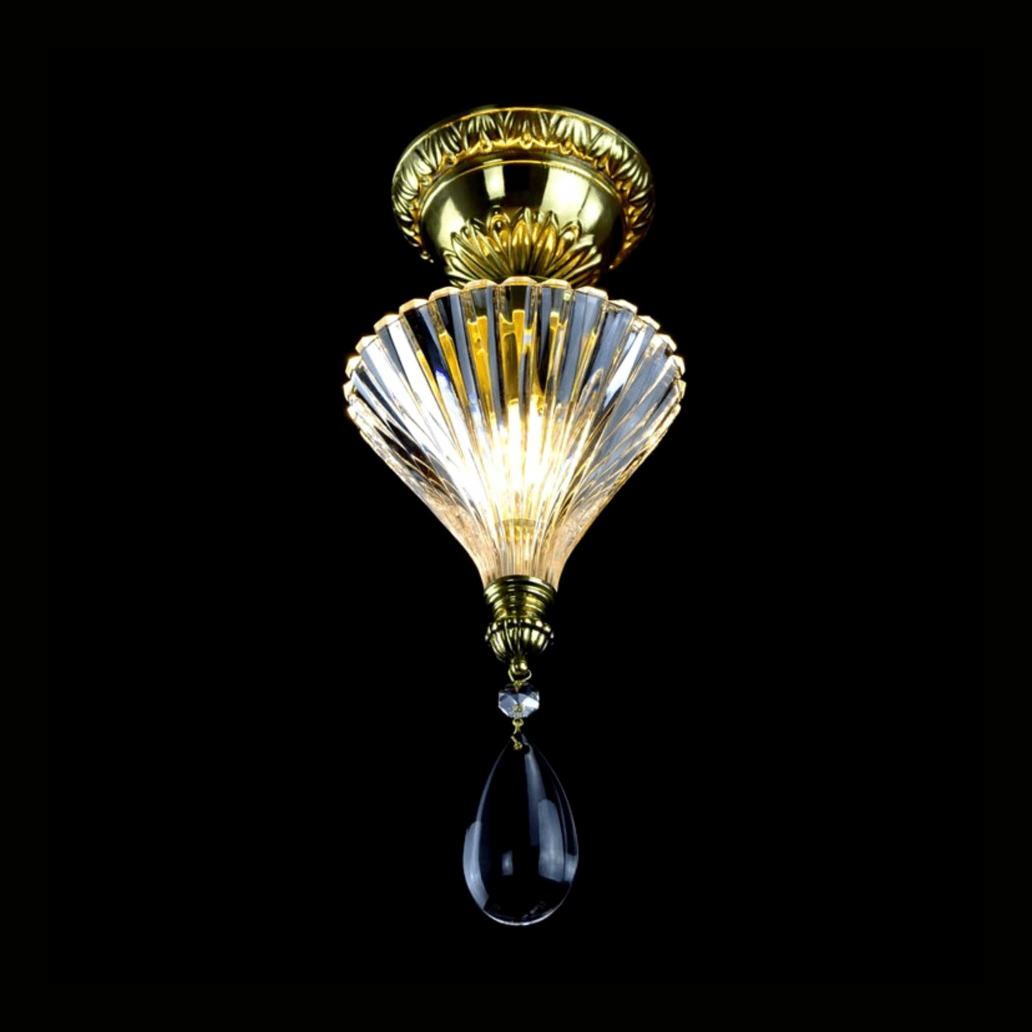 Crystal Drop 2 Crystal Glass Chandelier - Wranovsky - Luxury Lighting BoutiqueChandelierWranovsky