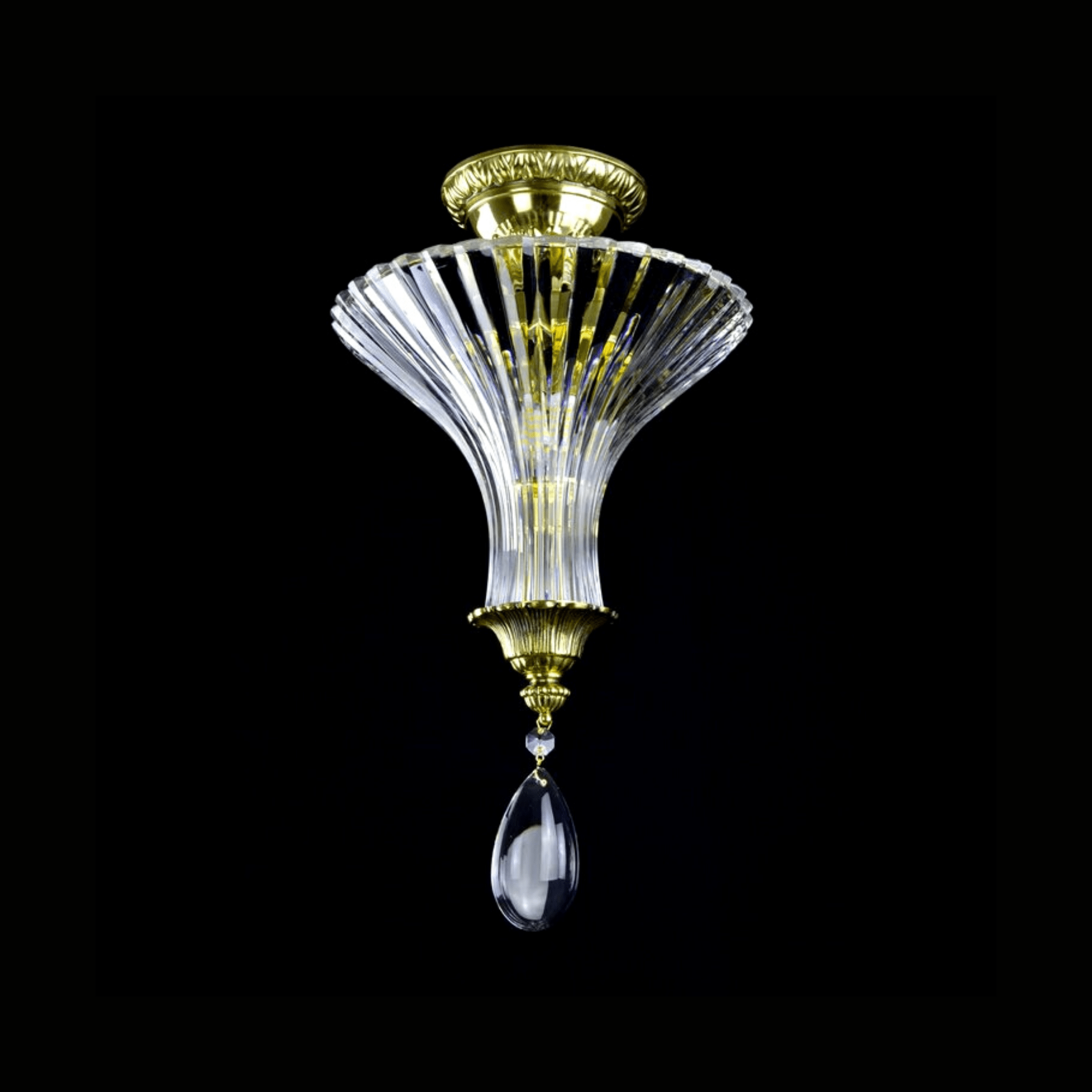 Crystal Drop 3 Crystal Glass Chandelier - Wranovsky - Luxury Lighting BoutiqueChandelierWranovsky