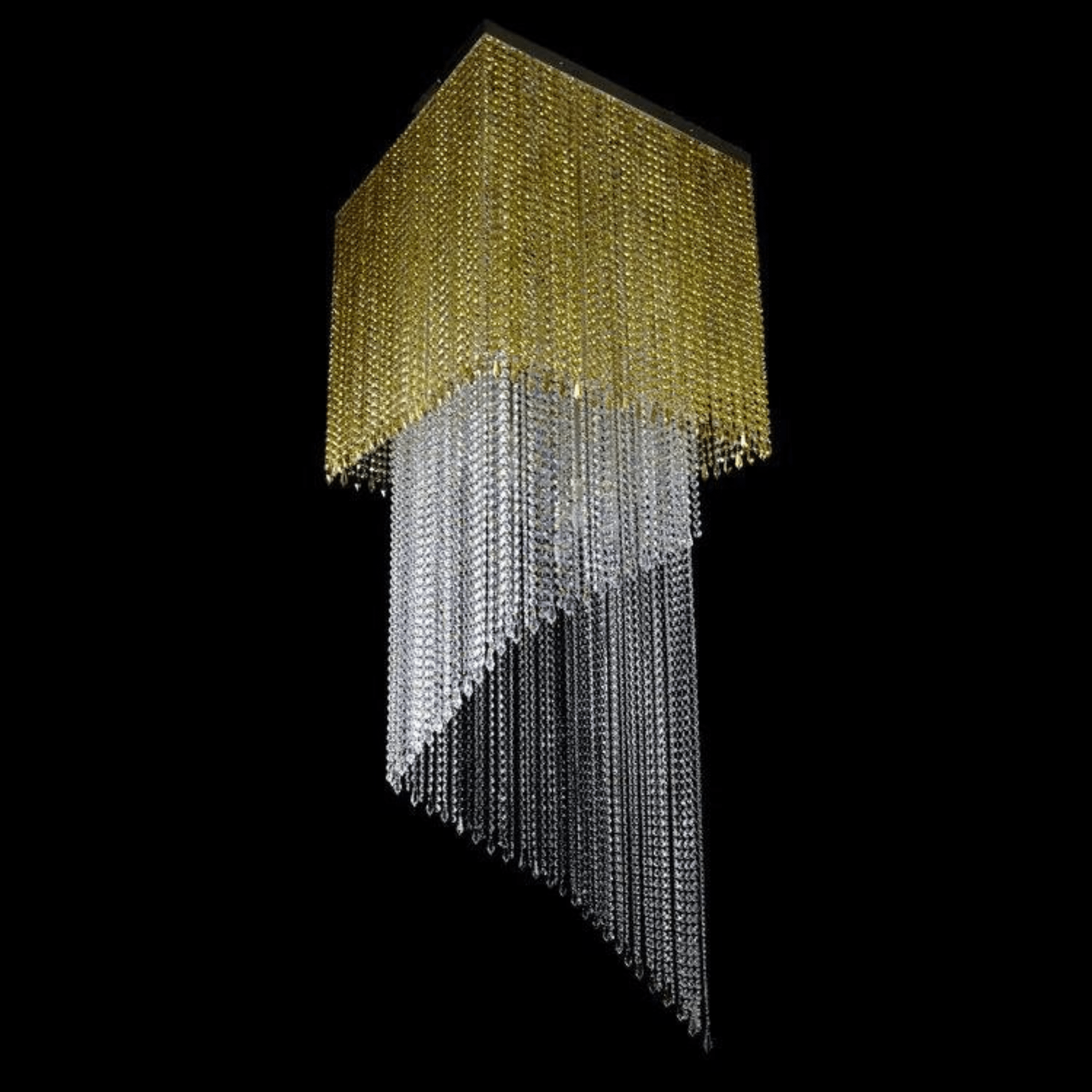 Cube 16 Light Modern Glass Chandelier - Wranovsky - Luxury Lighting BoutiqueWranovsky
