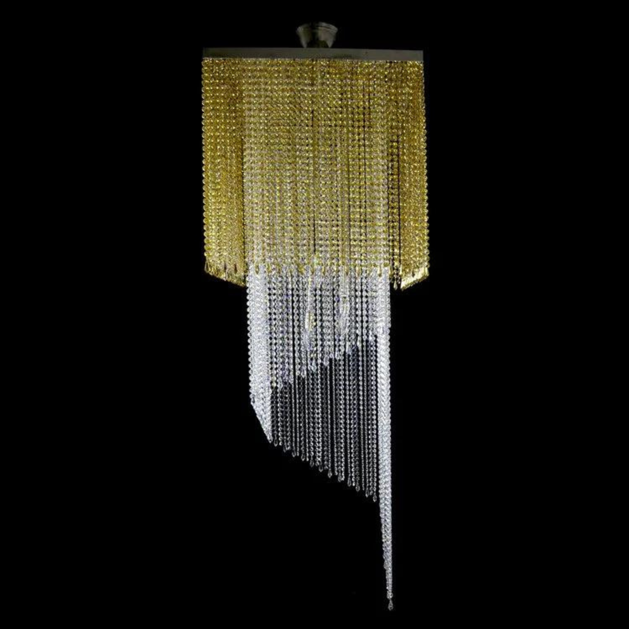Cube 16 Light Modern Glass Chandelier - Wranovsky - Luxury Lighting Boutique