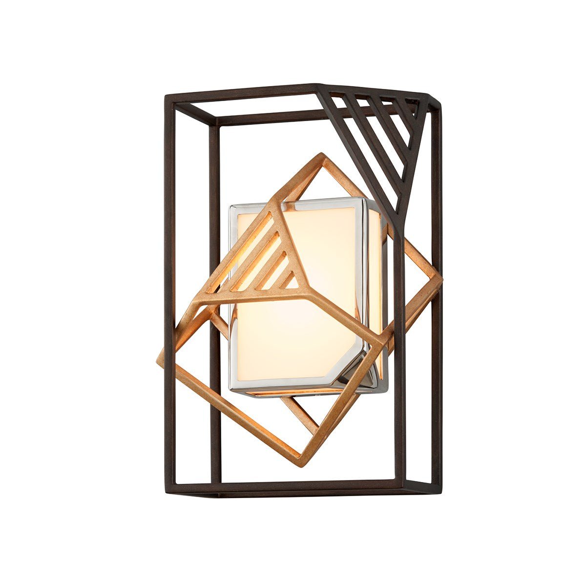 Cubist Wall Sconce - B6081 - CE - Troy Lighting - Luxury Lighting BoutiqueWall LightsTroy Lighting