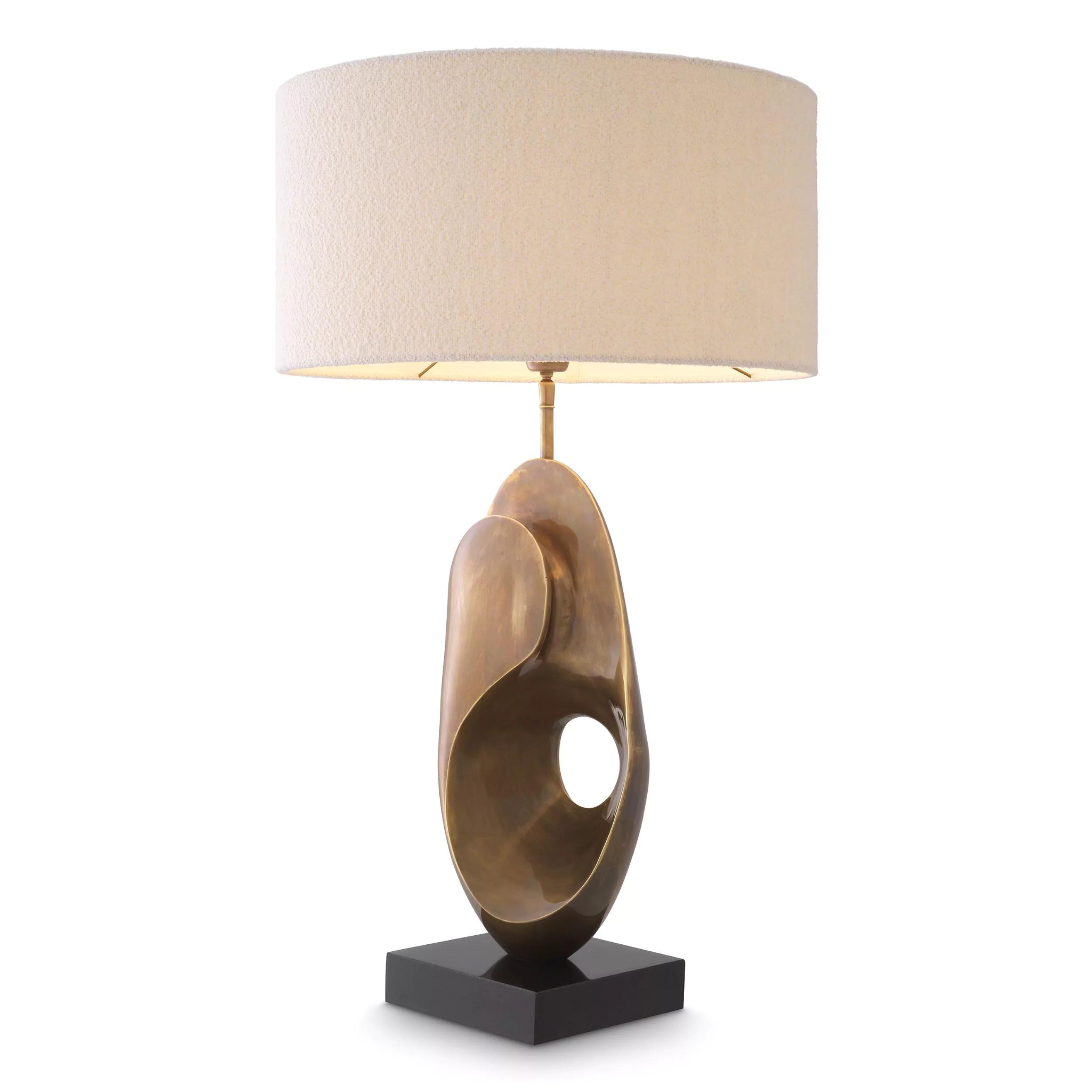 D'Ancona (Vintage Brass Finish) Table Lamp - Eichholtz - Luxury Lighting Boutique