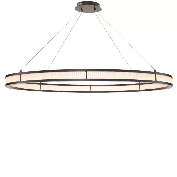 Damien XL Modern Chandelier (Nickel) - Eichholtz - Luxury Lighting Boutique