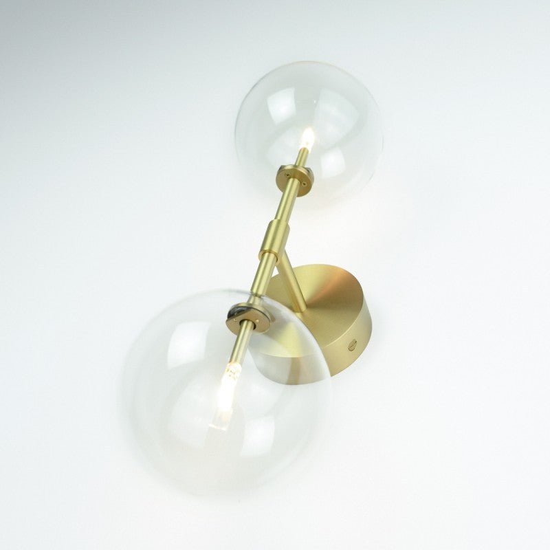 Dawn Dual Wall Sconce - Schwung - Luxury Lighting BoutiqueWall LightsSchwung