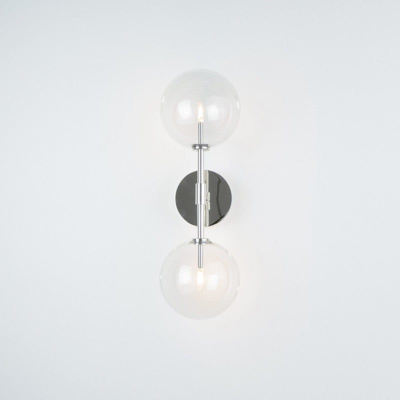 Dawn Dual Wall Sconce - Schwung - Luxury Lighting Boutique