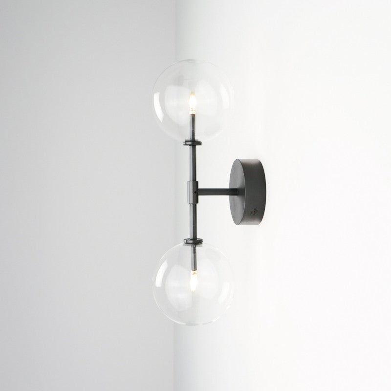 Dawn Dual Wall Sconce - Schwung - Luxury Lighting Boutique