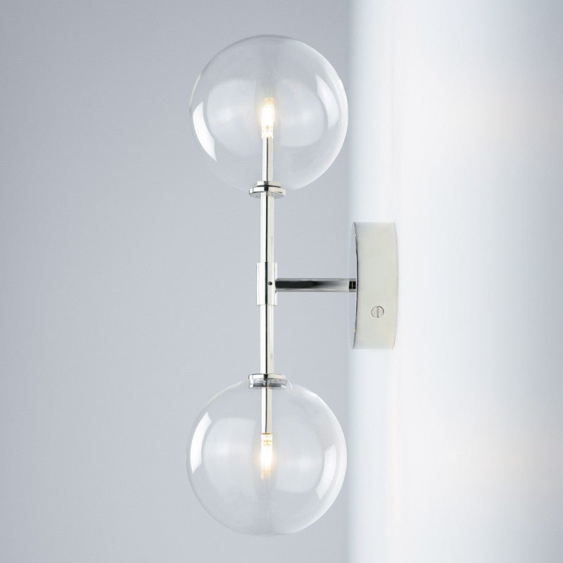 Dawn Dual Wall Sconce - Schwung - Luxury Lighting BoutiqueWall LightsSchwung