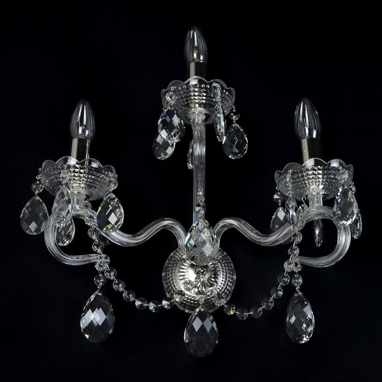 Diamant 3 Wall Light (Gold/Silver) - Wranovsky - Luxury Lighting Boutique