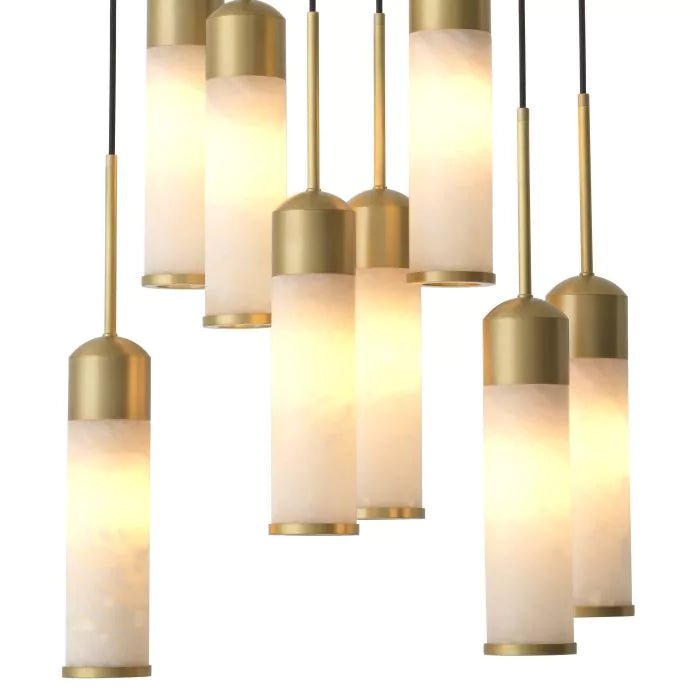EOS Modern Brass Chandelier - Eichholtz - Luxury Lighting BoutiqueModern Crystal ChandeliersEichholtz