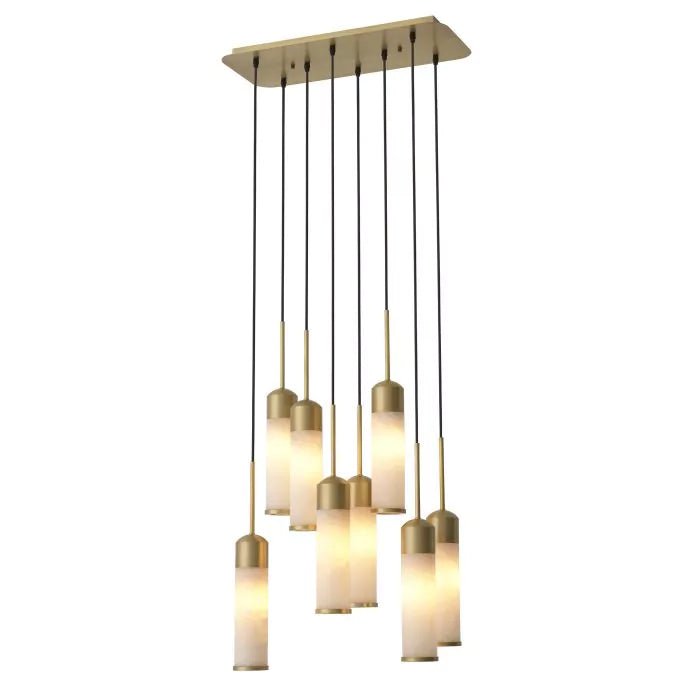 EOS Modern Brass Chandelier - Eichholtz - Luxury Lighting BoutiqueModern Crystal ChandeliersEichholtz