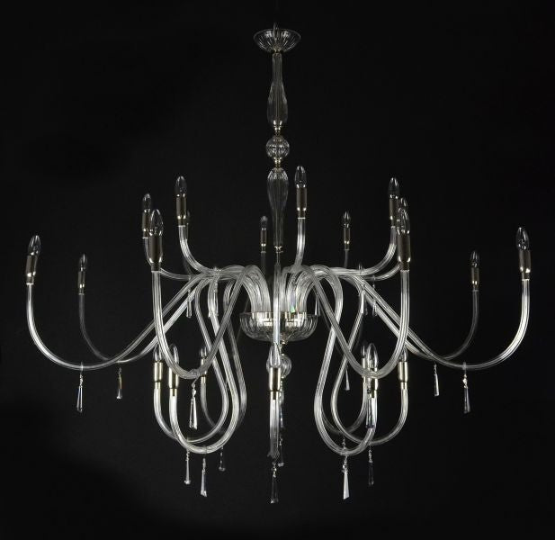 Eleganza 24 Light Crystal Chandelier - Wranovsky - Luxury Lighting BoutiqueModern Crystal ChandeliersWranovsky