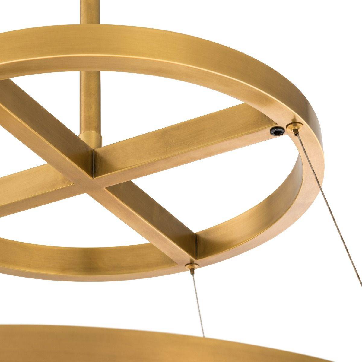 Elements Modern Brass Chandelier - Eichholtz - Luxury Lighting BoutiqueBasket & Pendant ChandeliersEichholtz