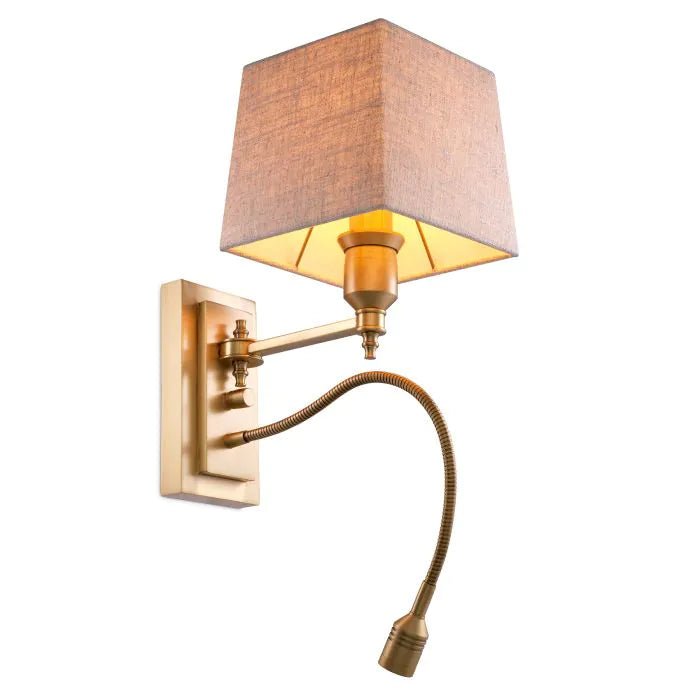 Ellington Wall Lamps - Nickel |Antique Brass - Eichholtz - Luxury Lighting BoutiqueWall LightsEichholtz