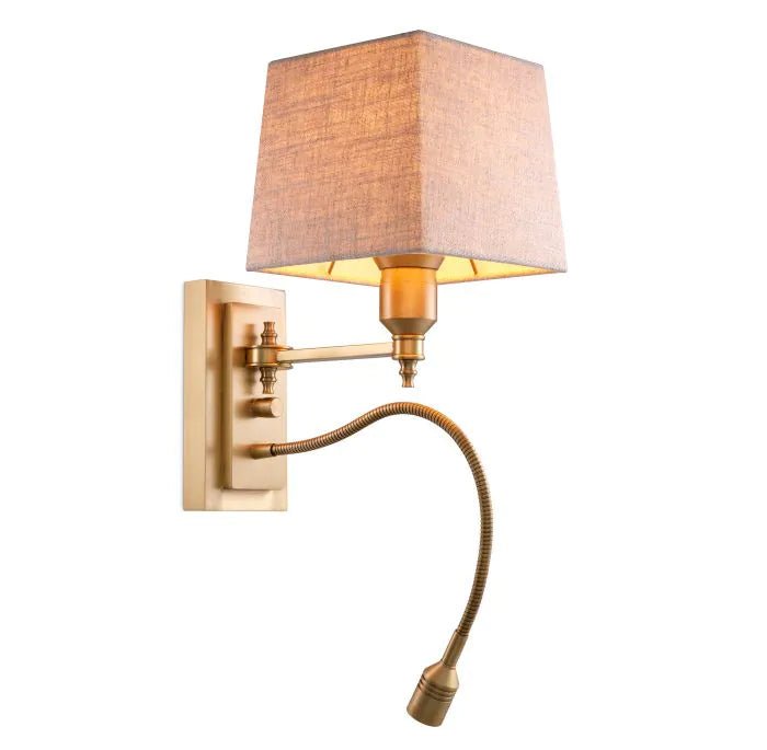 Ellington Wall Lamps - Nickel |Antique Brass - Eichholtz - Luxury Lighting BoutiqueWall LightsEichholtz