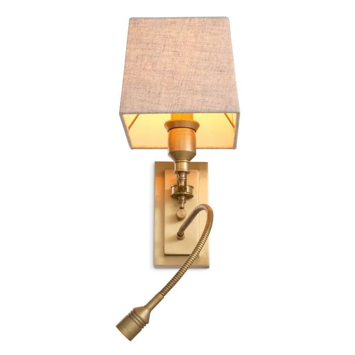 Ellington Wall Lamps - Nickel |Antique Brass - Eichholtz - Luxury Lighting BoutiqueWall LightsEichholtz