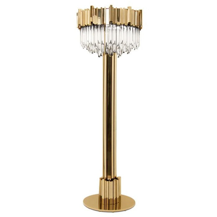 Empire 12 Light Crystal Floor Lamp - Luxxu - Luxury Lighting Boutique