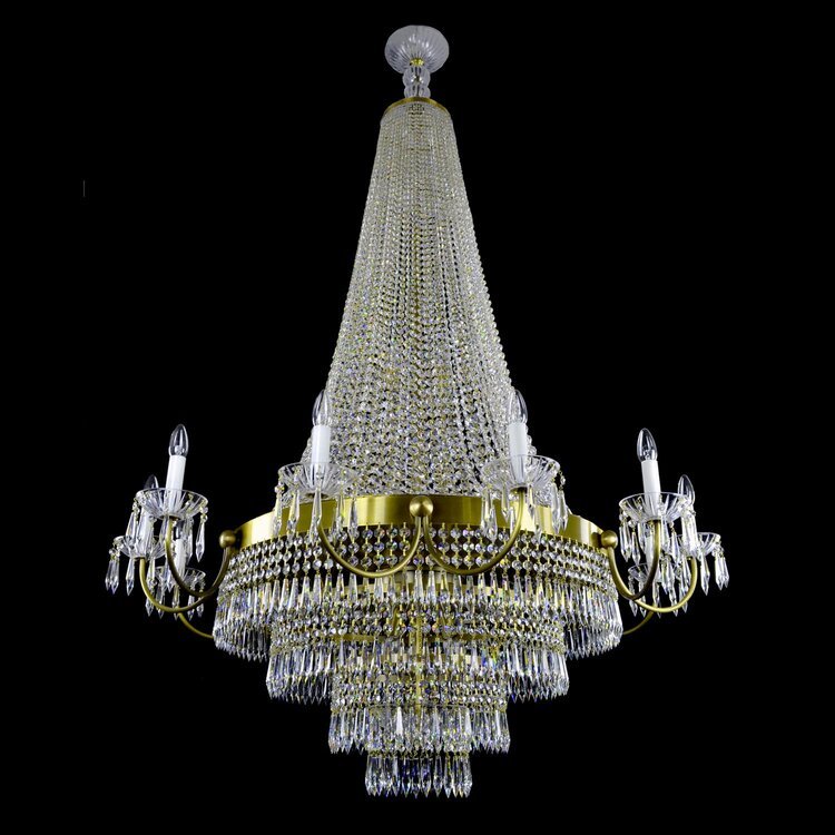 Empire 27 Light Crystal Chandelier Basket - Wranovsky - Luxury Lighting BoutiqueBasket & Pendant ChandeliersWranovsky