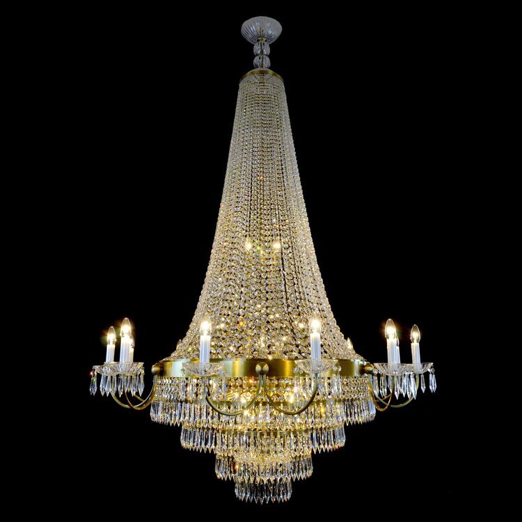 Empire 27 Light Crystal Chandelier Basket - Wranovsky - Luxury Lighting BoutiqueBasket & Pendant ChandeliersWranovsky