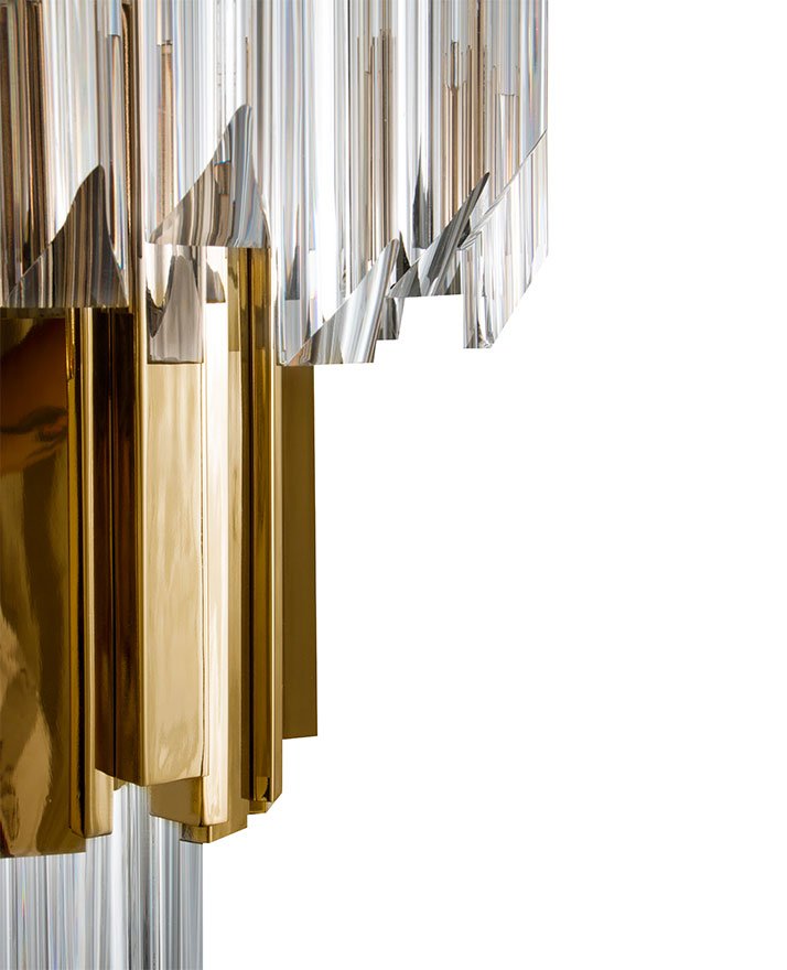 Empire 6 Light Crystal Pendant - Luxxu - Luxury Lighting BoutiqueModern Crystal ChandeliersLuxxu