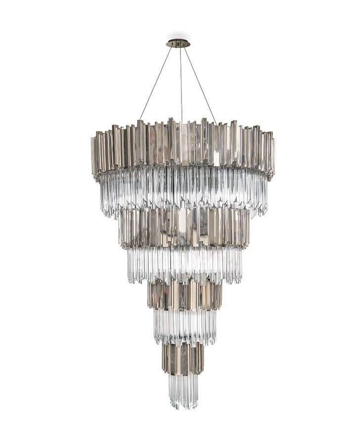 Empire 75 Light Crystal Modern Chandelier - Luxxu - Luxury Lighting Boutique