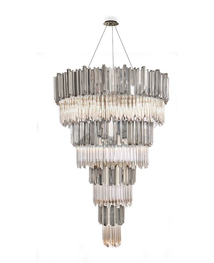 Empire 75 Light Crystal Modern Chandelier - Luxxu - Luxury Lighting BoutiqueModern Crystal ChandeliersLuxxu