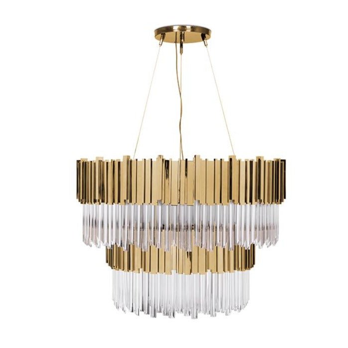 Empire II 32 - Light Crystal Modern Chandelier - Luxxu - Luxury Lighting BoutiqueModern Crystal ChandeliersLuxxu