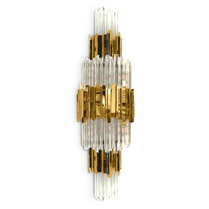 Empire II 7-Light Crystal Wall Sconce - Luxxu - Luxury Lighting Boutique