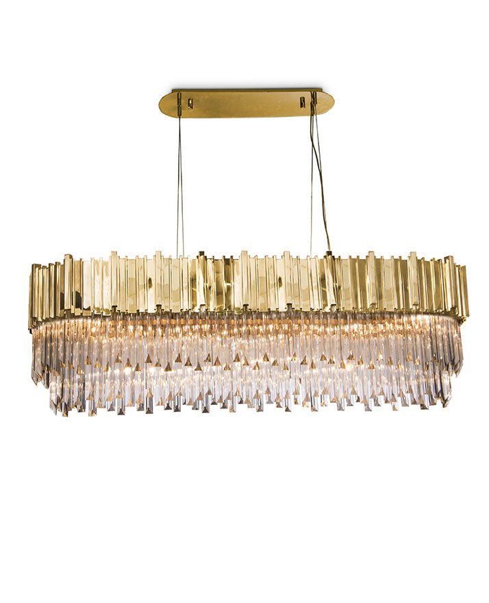 Empire Snooker 16 - Light Crystal Modern Chandelier - Luxxu - Luxury Lighting BoutiqueModern Crystal ChandeliersLuxxu
