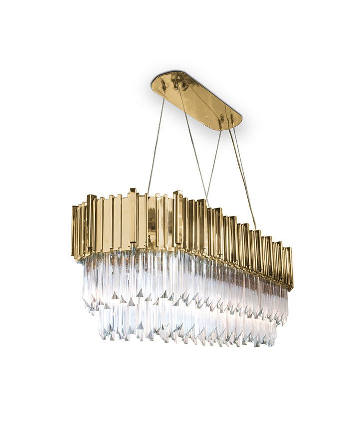 Empire Snooker 16 - Light Crystal Modern Chandelier - Luxxu - Luxury Lighting BoutiqueModern Crystal ChandeliersLuxxu