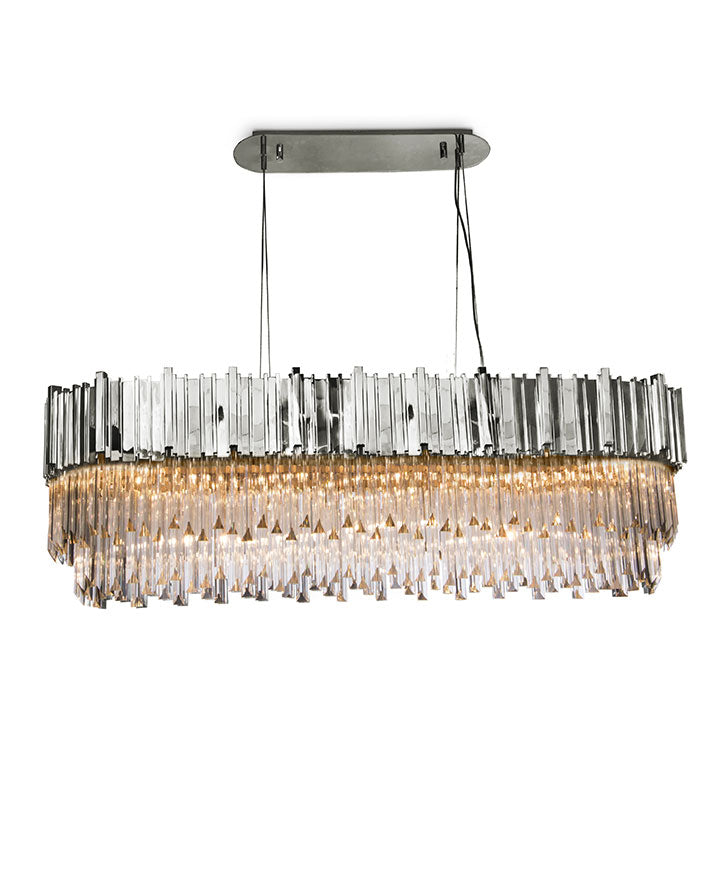 Empire Snooker 16-Light Crystal Modern Chandelier - Luxxu - Luxury Lighting Boutique
