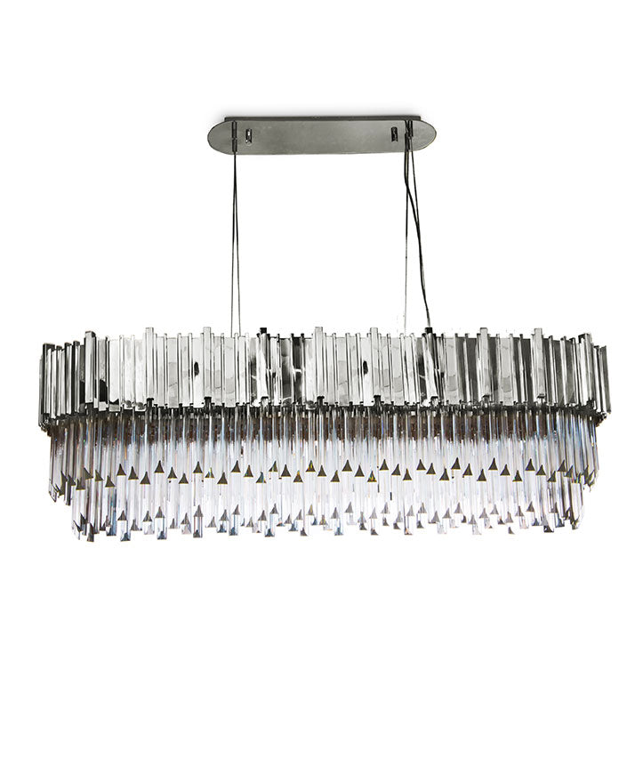Empire Snooker 16-Light Crystal Modern Chandelier - Luxxu - Luxury Lighting Boutique