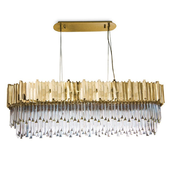 Empire Snooker 16-Light Crystal Modern Chandelier - Luxxu - Luxury Lighting Boutique