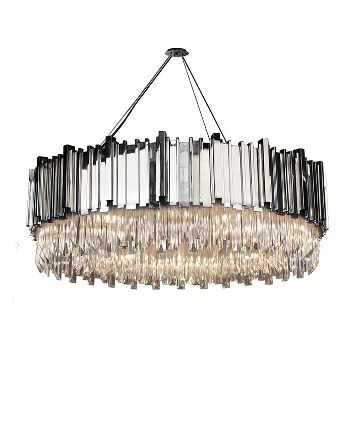 Empire Suspension Modern Chandelier - Luxxu - Luxury Lighting BoutiqueModern Crystal ChandeliersLuxxu