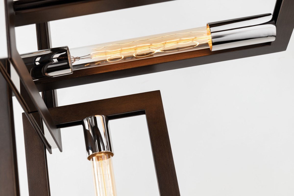 Enigma Modern Chandelier - F6185 - CE - Troy Lighting - Luxury Lighting BoutiqueBrass/Metal ChandeliersTroy Lighting