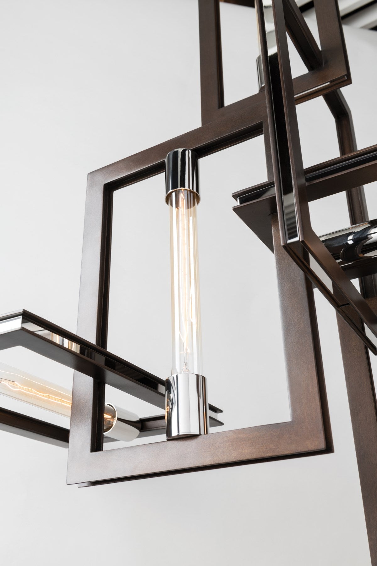 Enigma Modern Chandelier - F6185-CE - Troy Lighting - Luxury Lighting Boutique