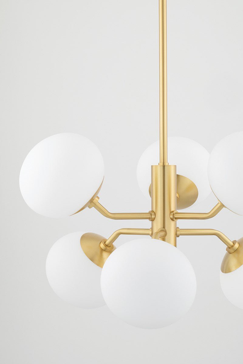 Estee Modern Chandelier - H134806 - Mitzi - Luxury Lighting BoutiqueBrass/Metal ChandeliersMitzi