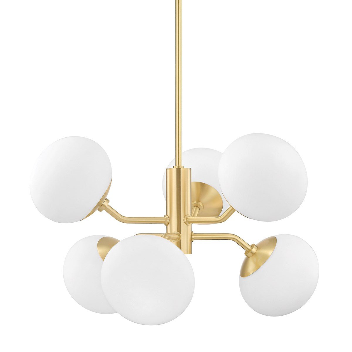 Estee Modern Chandelier - H134806 - Mitzi - Luxury Lighting BoutiqueBrass/Metal ChandeliersMitzi