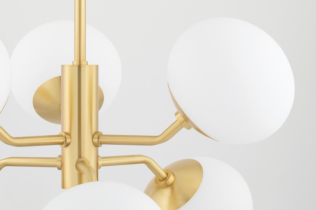 Estee Modern Chandelier - H134806 - Mitzi - Luxury Lighting BoutiqueBrass/Metal ChandeliersMitzi