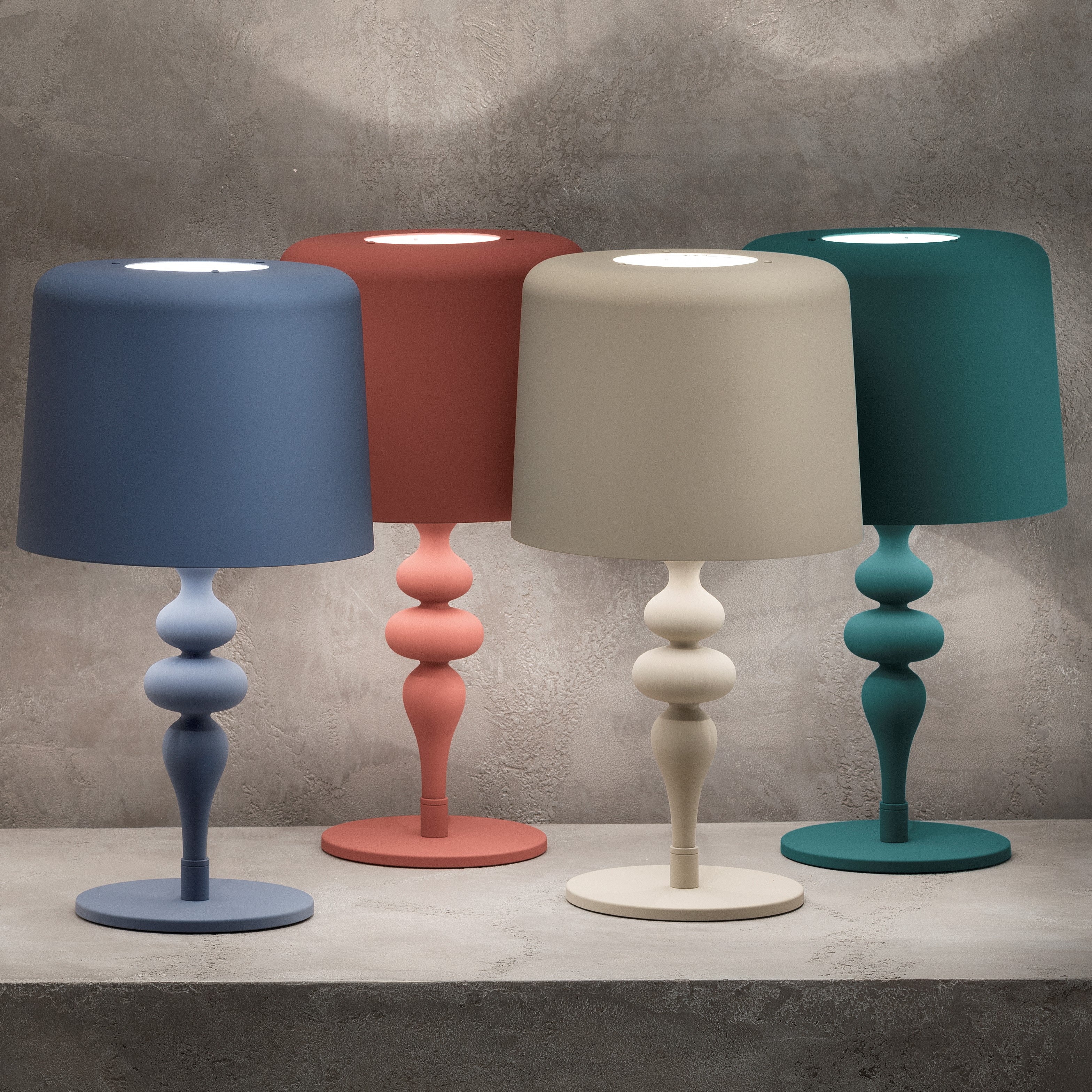 Eva STL3+1 Floor Lamp - Masiero - Luxury Lighting Boutique