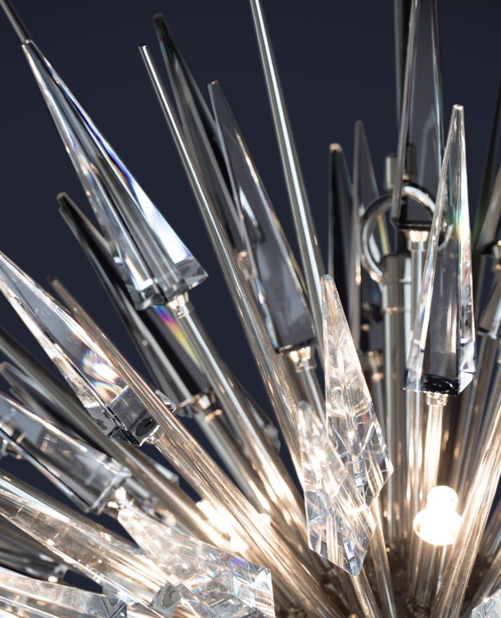 Explosion 18 Light Crystal Modern Chandelier - Luxxu - Luxury Lighting BoutiqueModern Crystal ChandeliersLuxxu