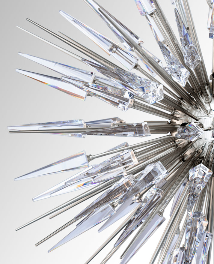 Explosion 18 Light Crystal Modern Chandelier - Luxxu - Luxury Lighting Boutique