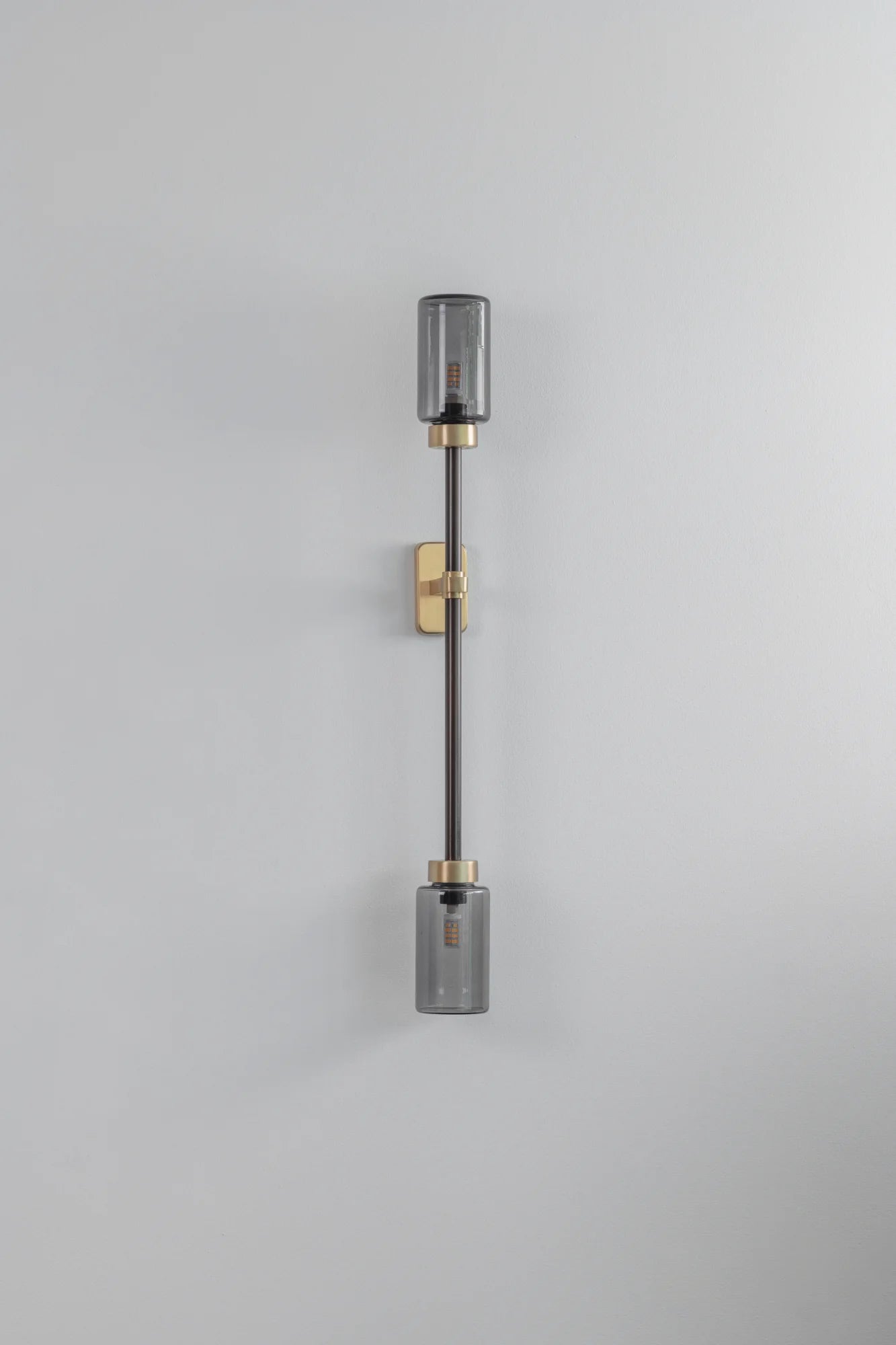 Farol Single Wall Light (Opal/Smoked Glass Finish) - Luxury Lighting Boutique