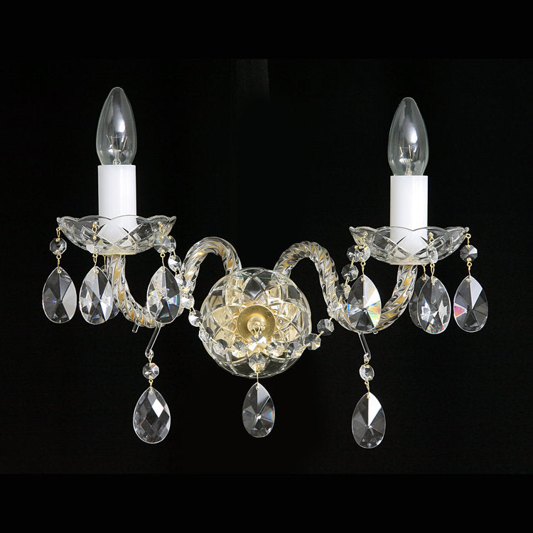 Finesse 2 Wall Light (Gold/Silver) - Wranovsky - Luxury Lighting Boutique