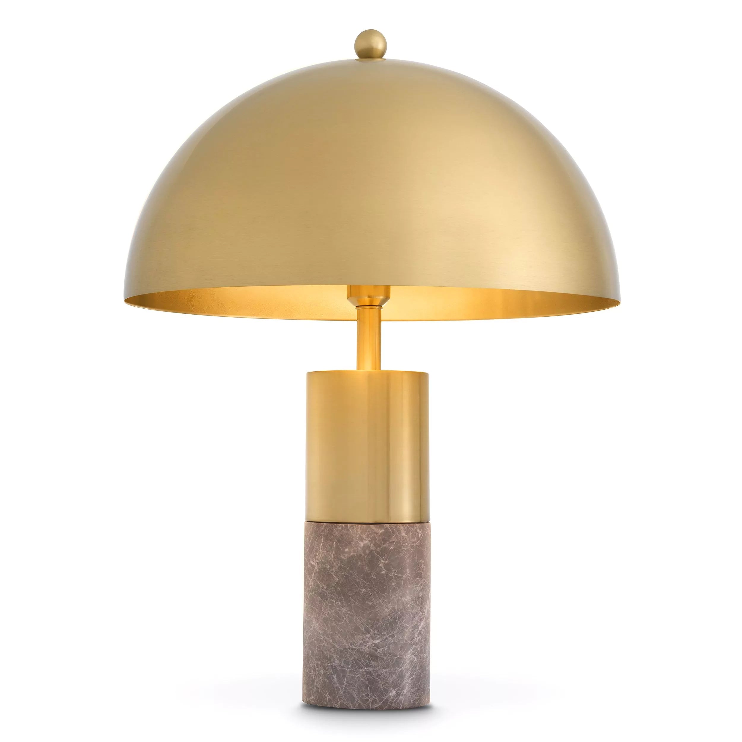 Flair L Table Lamp - (Grey/Black Marble) - Eichholtz - Luxury Lighting Boutique