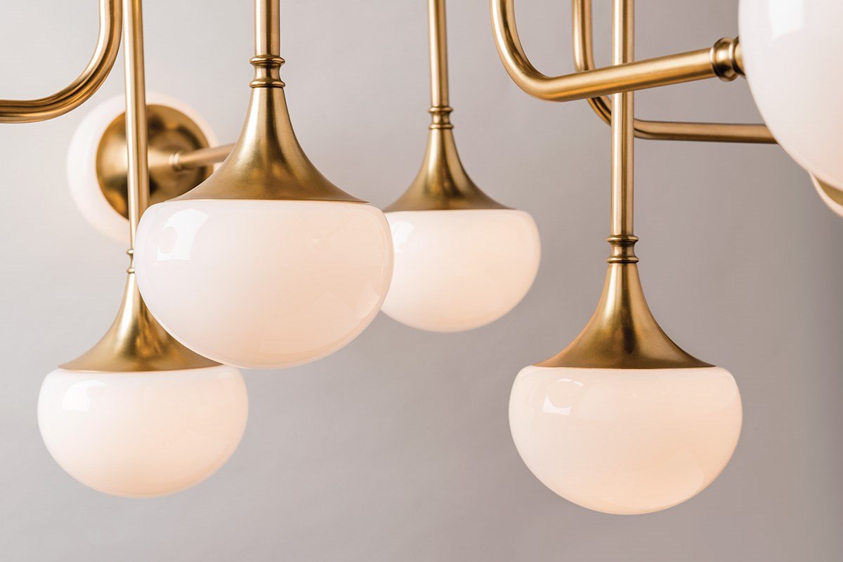 Fleming Ceiling Light - 4708 - AGB - CE - Hudson Valley - Luxury Lighting BoutiqueCeiling LightHudson Valley Lighting