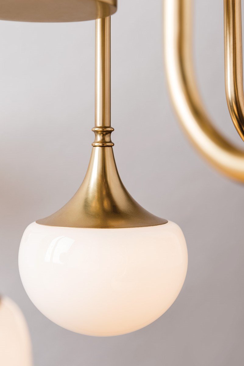 Fleming Ceiling Light - 4708 - AGB - CE - Hudson Valley - Luxury Lighting BoutiqueCeiling LightHudson Valley Lighting