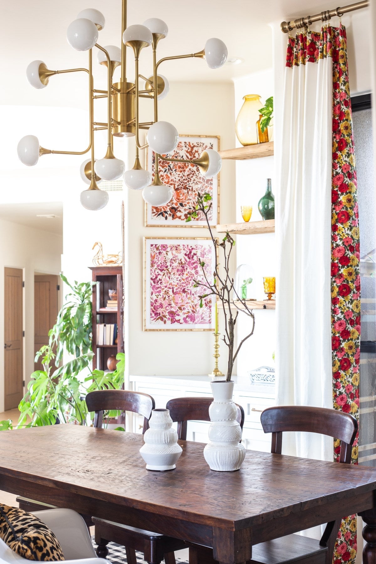 Fleming Modern Brass Chandelier - 4716-AGB-CE - Hudson Valley - Luxury Lighting Boutique